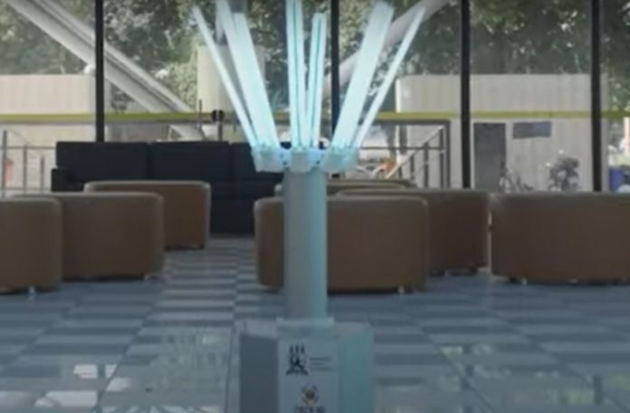 Criado em Pernambuco, robô desinfeta ar e superfícies contra a Covid-19