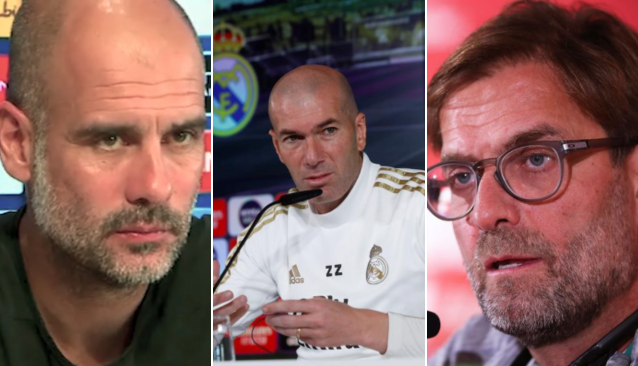 Guardiola e Klopp criticam criação da Superliga; Zidane fica ‘em cima do muro’