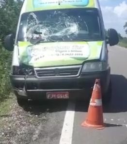 Homem que trabalhava em obra na BR-405 morre atropelado por van no RN