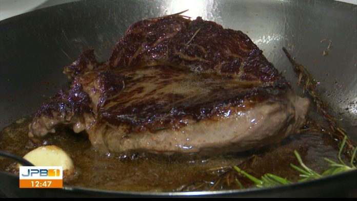 Aprenda como fazer receita de bife ancho no Chef JPB