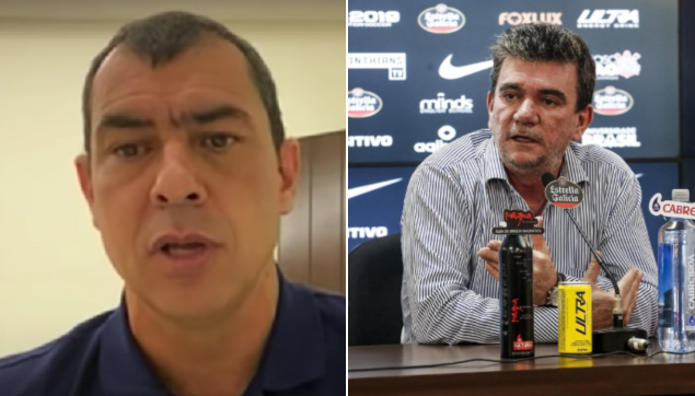 À JP, Carille diz que ‘ficou louco’ com declaração de Andrés Sanchez: ‘Não falo mais com ele’