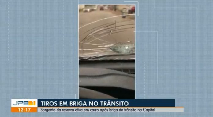 Sargento da PM é preso após atirar em motorista durante briga de trânsito na PB; veja o vídeo