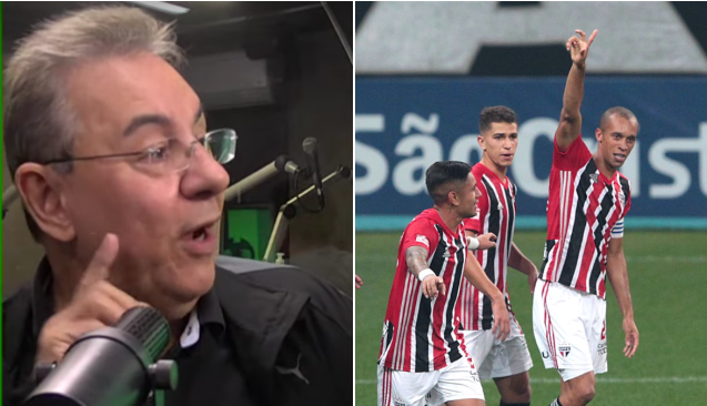 Flavio Prado faz alerta ao São Paulo após empate com o Corinthians; assista