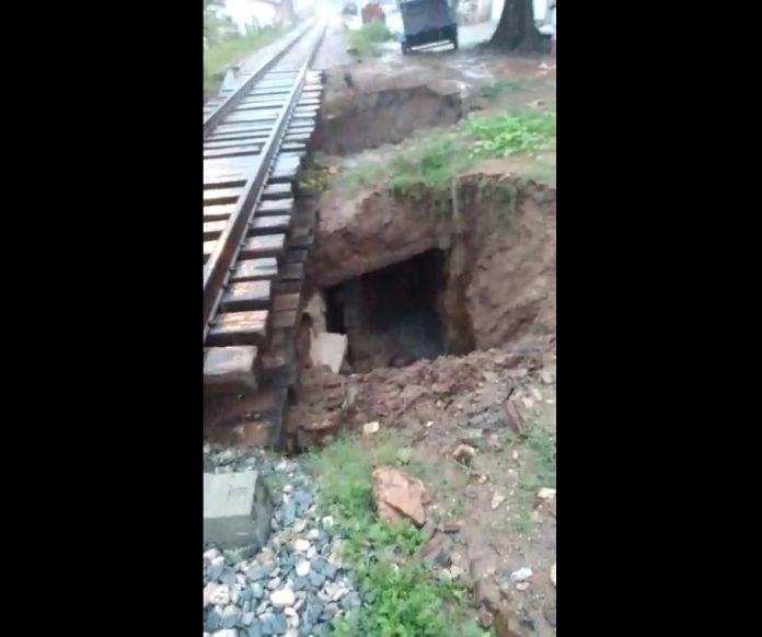 Viagens de trem entre Natal e Ceará-Mirim são suspensas por causa de danos provocados pelas chuvas, diz CBTU