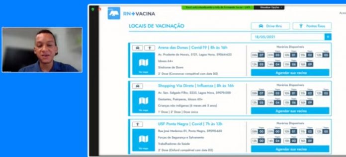 RN+Vacina vai permitir agendamento de vacinação contra a Covid-19, diz Lais