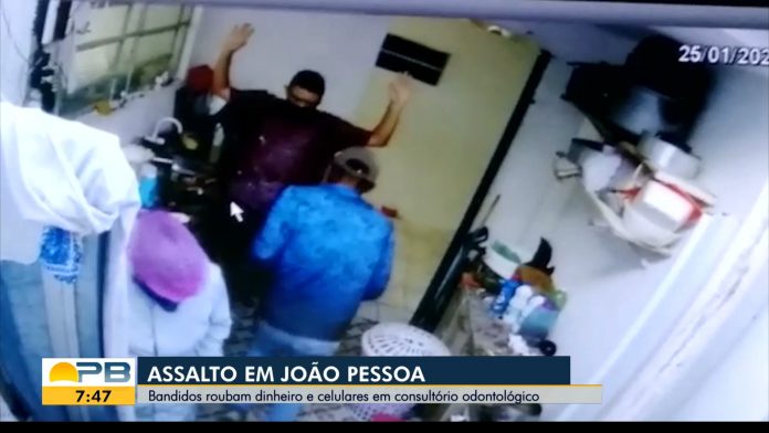 Consultório odontológico é assaltado, em João Pessoa