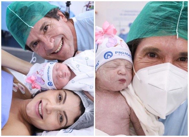 Nasce terceira filha do cantor Daniel e sua esposa Aline de Pádua