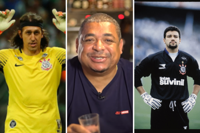 Cássio ou Ronaldo Giovanelli: Quem é o melhor goleiro do Corinthians na história? Vampeta responde