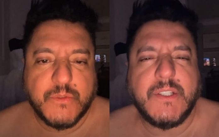 Bruno, dupla de Marrone, dá detalhes de susto que viveu com a família em avião