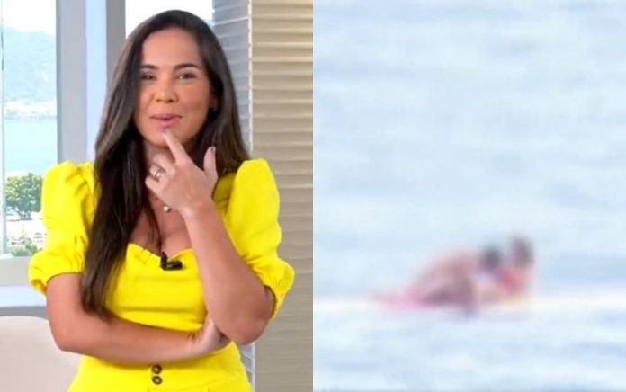 SBT flagra casal fazendo sexo na praia e exibe em jornal matinal; veja