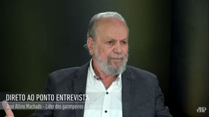 Reveja a entrevista com José Altino Machado, líder dos garimpeiros da Amazônia, no ‘Direto ao Ponto’