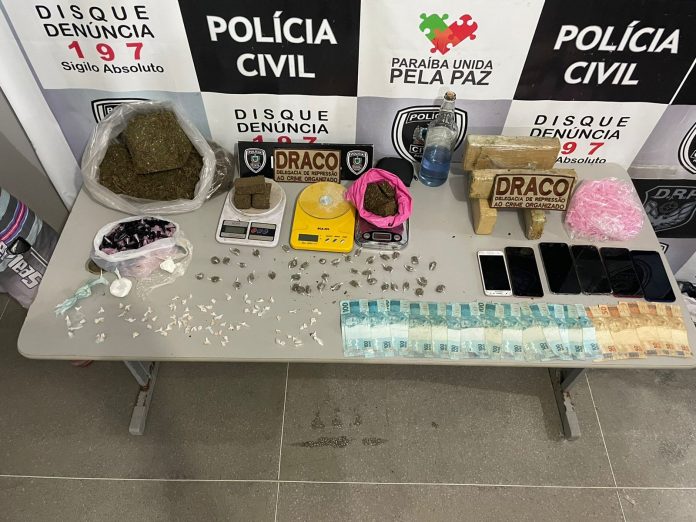 Irmão de fugitivo do Presídio PB-1 é preso em Campina Grande suspeito de tráfico de drogas