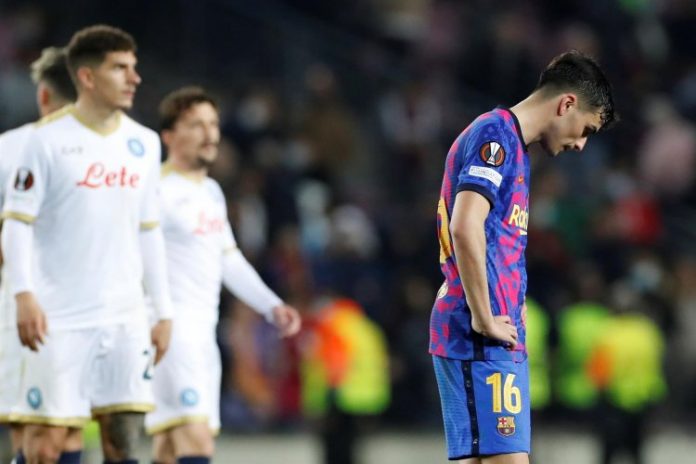 Liga Europa: Barcelona empata com Napoli; Dortmund perde para Rangers