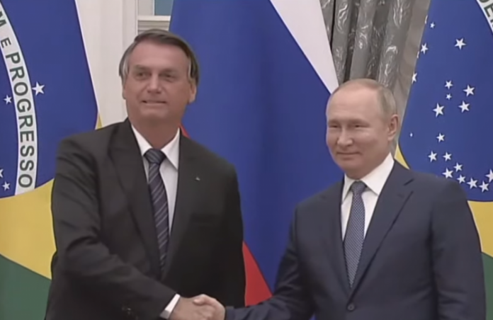 Putin agradece Bolsonaro pelo ‘trabalho em conjunto’ e lamenta tragédia de Petrópolis
