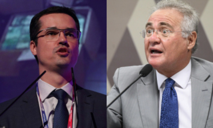 Calheiros chama Dallagnol de ‘pivete’, e ex-procurador rebate: ‘Cupim que se alimenta da República’