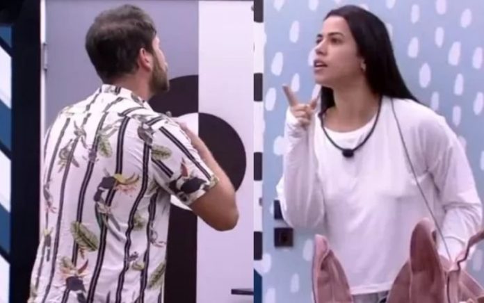 Gustavo provoca Larissa durante briga no ‘BBB 22’: ‘Vai lá, plantinha’