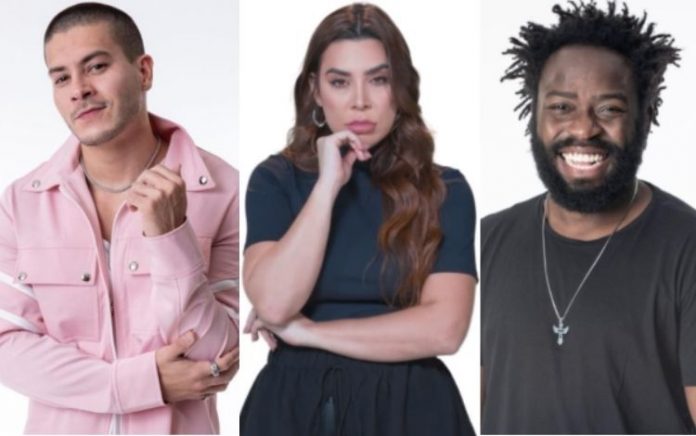 ENQUETE ‘BBB 22’ – Quem você quer que saia: Athur Aguiar, Douglas Silva ou Naiara Azevedo?
