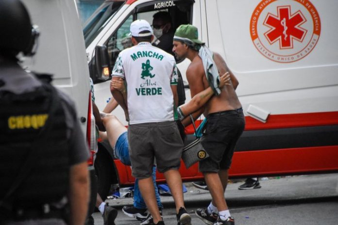 Homem é baleado em confusão após derrota do Palmeiras