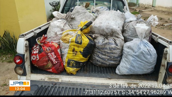 Mais de uma tonelada de caranguejos-uçá é apreendida na Paraíba durante período de defeso
