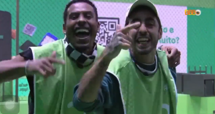 ‘BBB 22’: Paulo André e Pedro Scooby vencem prova do líder; Arthur Aguiar e Lucas estão no paredão