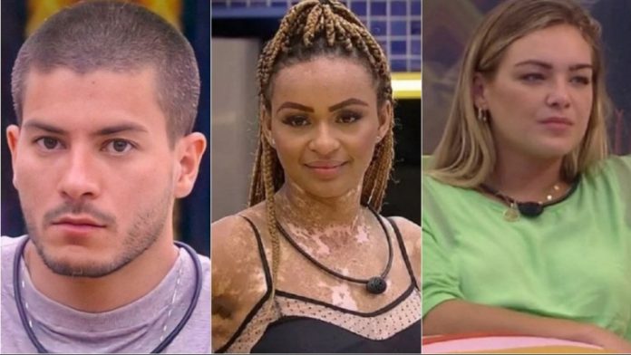 ENQUETE ‘BBB 22’ – Quem você quer que saia: Arthur, Natália ou Bárbara?