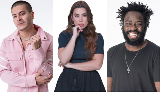 ENQUETE ‘BBB 22’ – Quem você quer eliminar: Arthur Aguiar, Naiara Azevedo ou Douglas Silva?