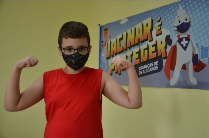 Campina Grande vacina contra a Covid-19 crianças a partir de cinco anos nesta sexta-feira (4)
