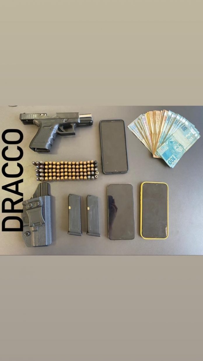 Suspeito de roubo a bancos na Paraíba flagrado com arma em MS tem prisão preventiva decretada