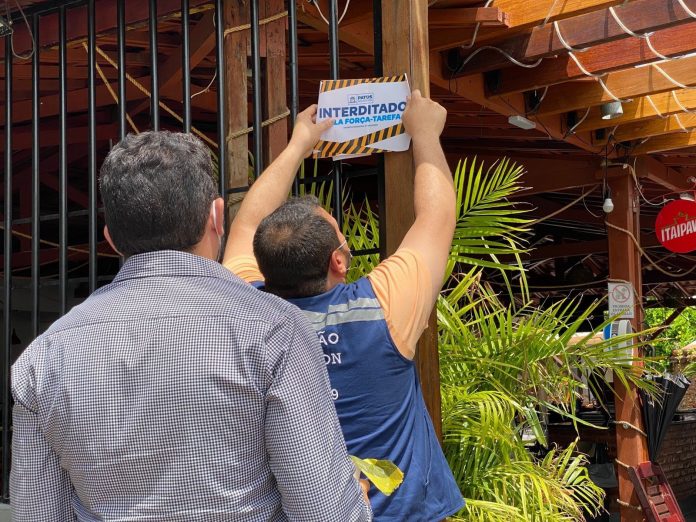 Restaurante é interditado após realizar show em Patos, no Sertão da Paraíba