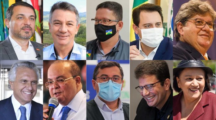 Com 19 governadores aptos a disputar a reeleição, dez já confirmaram pré-candidatura