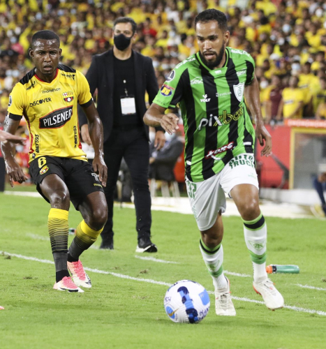 Jaílson brilha contra o Barcelona-EQU, defende pênalti e coloca o América-MG na fase de grupos da Libertadores