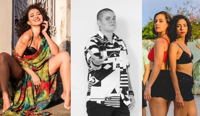 Cantoras paraibanas fazem show, em João Pessoa, para ajudar mãe a recuperar filhos