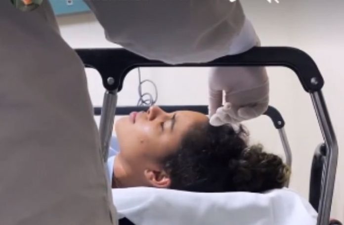 Sthe Matos tem alta e fala de conclusão dos médicos após ter sangramento no cérebro