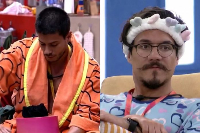 Eli suspeita de Arthur Aguiar e pede revisão de sorteio da prova do Anjo do ‘BBB 22’