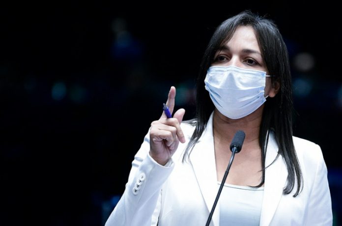Eliziane Gama apresenta requerimento para debate com Zelensky no Senado