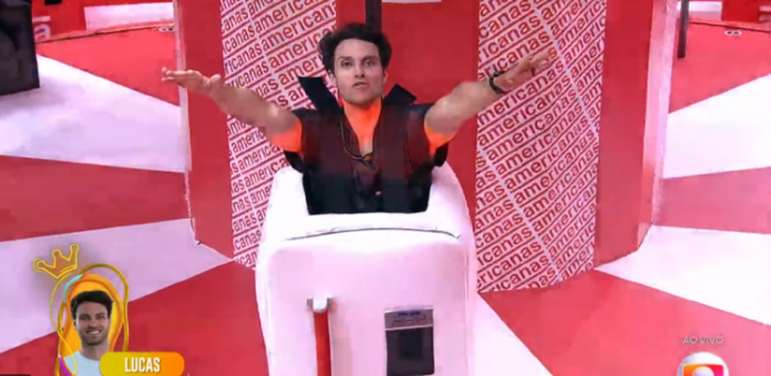 ‘BBB 22’: Depois de 22h, Lucas vence prova do líder no sorteio