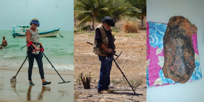 Meteorito na PB: ‘caçadores de metais’ explicam que não é fácil achar material valioso com detector