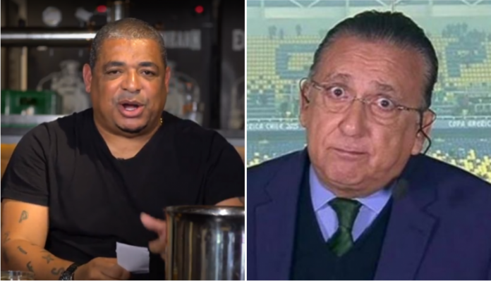 Vampeta revela como é sair para beber com Galvão Bueno; confira