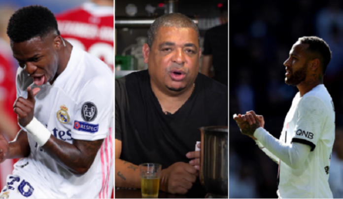 Vinicius Jr. ou Neymar: Quem é melhor na atualidade? Veja o que Vampeta respondeu