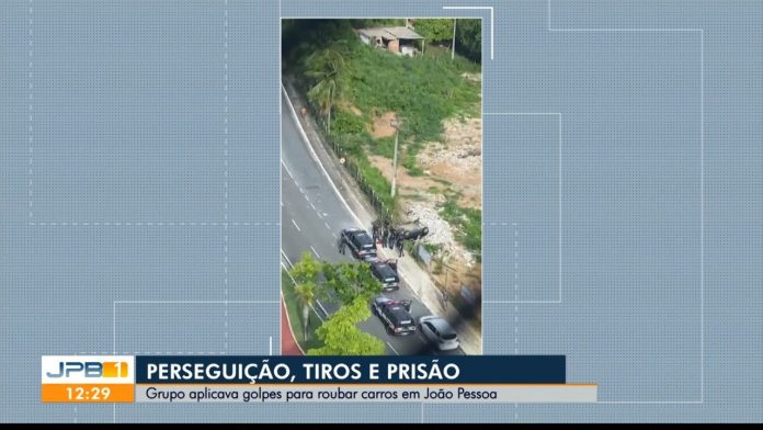 Grupo é preso suspeito de aplicar golpes online para roubar carros, em João Pessoa
