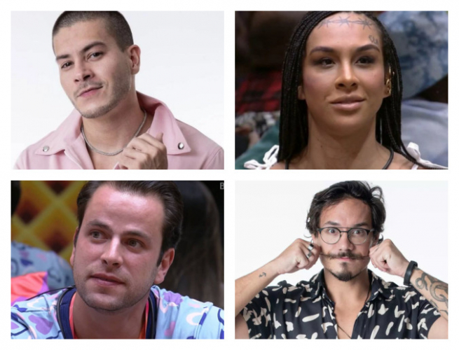 ENQUETE ‘BBB 22’ – Quem você quer que vá para o quarto secreto: Lina, Gustavo, Arthur ou Eliezer?
