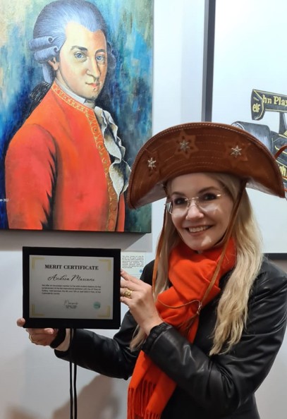 Paraibana expõe obra autoral no Museu do Louvre, em Paris