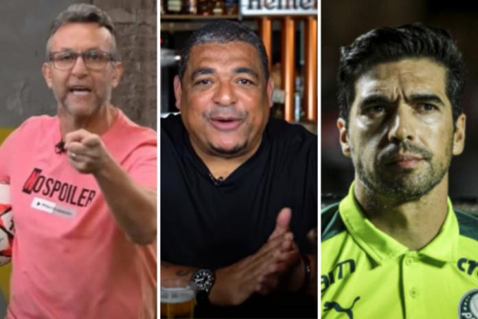 Neto errou ao falar da mãe de Abel Ferreira? Veja a opinião de Vampeta