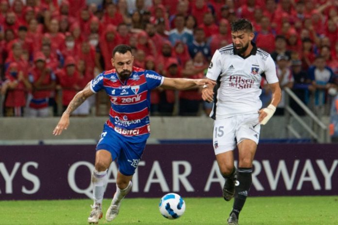 Fortaleza estreia com derrota por 2 a 1 para o Colo-Colo na Libertadores