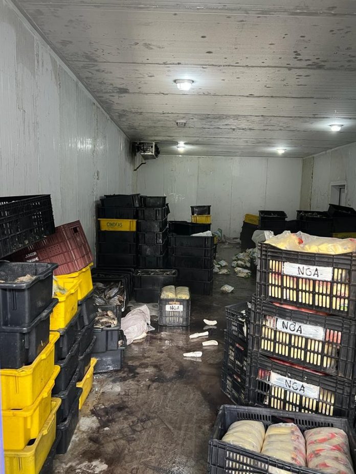 Mais de 10 toneladas de alimentos estragados são apreendidas em sede de cooperativa investigada na PB