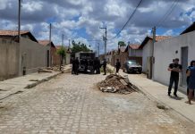 VEJA AS IMAGENS | Homem é morto a tiro após discussão com vizinho sobre som alto em Mossoró, diz PM