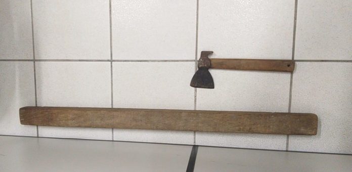 Homem é preso por agredir mulher com pedaço de madeira e quebrar braço da vítima em Natal, diz PM