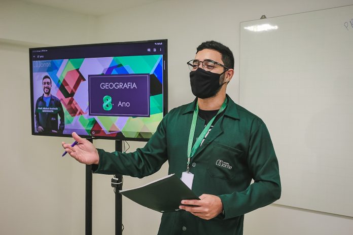 Colégio Monte promove protagonismo dos estudantes e utiliza tecnologia em sala de aula