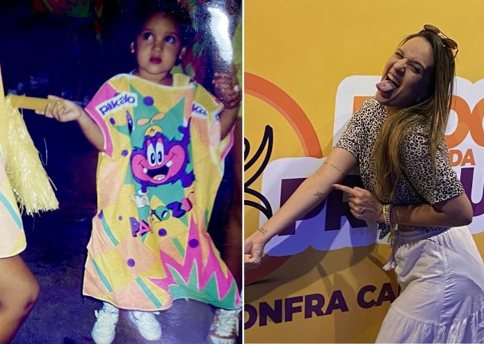 Foliã assídua do Carnatal desde 1994 tatua marca da micareta no braço: ‘É pura memória afetiva’