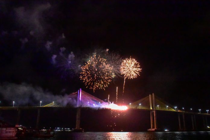 Em Natal, virada terá 12 minutos de queima de fogos em Ponta Negra e na Ponte Newton Navarro